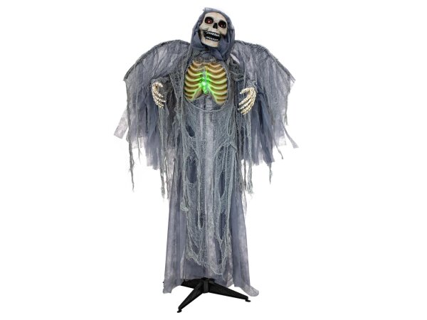 EUROPALMS Halloween Figur Todesengel, animiert, 160cm