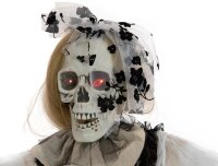 EUROPALMS Halloween Figur Braut, animiert, 170cm